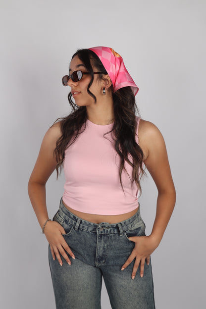 Soft crop-Blush